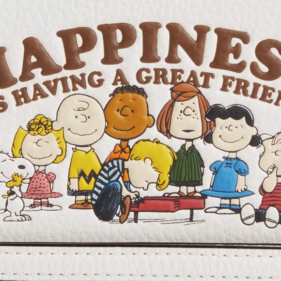 🐶❤️Coach X Peanuts Long Zip Around Wallet - Picture 5 of 8